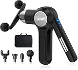 TONCUR Pistola Massaggio Muscolare, 3300RPM Massaggiatore a Percussione Dei Tessuti Profondi, /16mm Profondit&agrave; di Vibrazione/45W Motore senza...