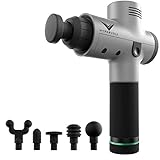 Hyperice hypervolt, featuring tranquillo tecnologia glide - handheld percussioni dispositivo di massaggio | 3 costi, 5 intercambiabili attachment...