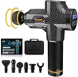 Pistola Massaggio Muscolare, ALDOM Pistola Massaggiante Muscolo Profondo Tessuto 30 Velocit&agrave; Pistola Massaggiatore a Percussione Dei Tessuti Profondi...